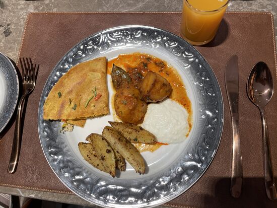 Mein Frühstück ist noch immer vorwiegend indisch