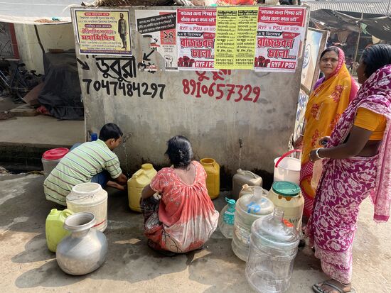 Treffen an der Wasserstelle