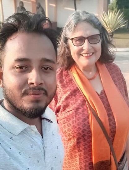 Mit meinem Taxidriver Rahul