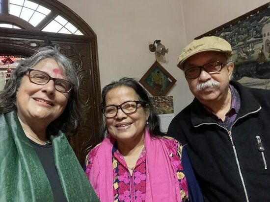 Reena und Ranjan Kumar Choudhury, langjährige Teeproduzenten