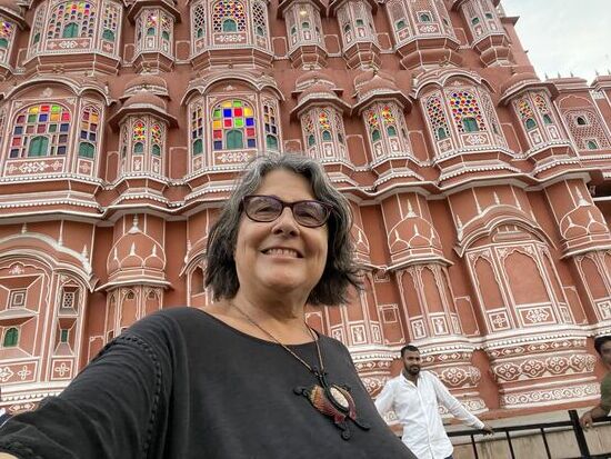 Der Palast der Winde in Jaipur, da hätte ich gern mehr Zeit verbracht