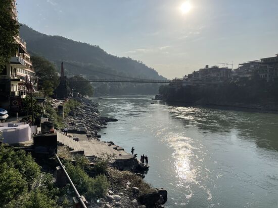 Der Ganges in Rishikesch