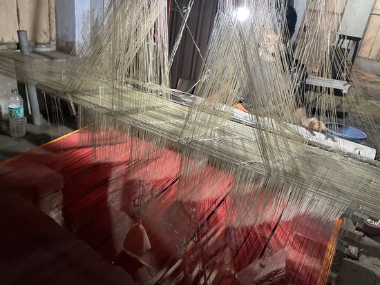 Varanasi: Zentrum der Seidenproduktion