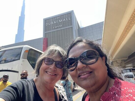 Auf der Tour kennen gelernt: Nayana. Die Inderin lebt mit ihrer Familie in den USA.