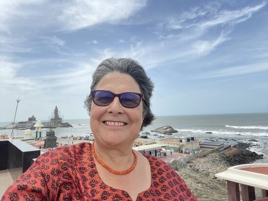 Erkenntnis heute: Wenn man das Gesicht in den Wind hält, hat man nicht immer alle Haare im Gesicht.