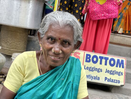 Die Jasmin-Verkäuferin