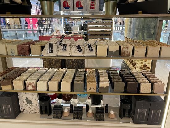 Was aussieht wie Schokolade, ist duftende Seife