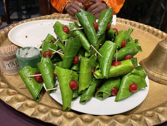 Fake-Betelnuss - als Betthupferl nach dem Nachtessen