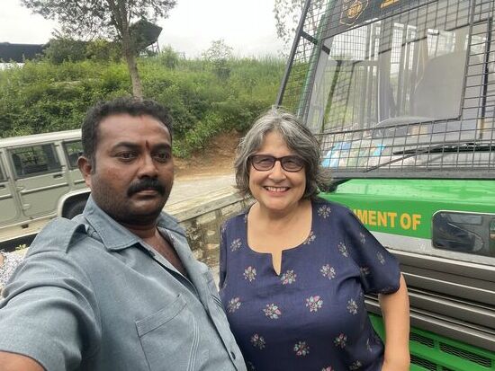 Nach diesem gemeinsamen Selfie bekam ich meine Kamera wieder zurück.