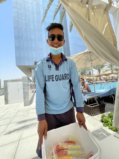 Eis gefällig? Mango, Wassermelone, Vanille.