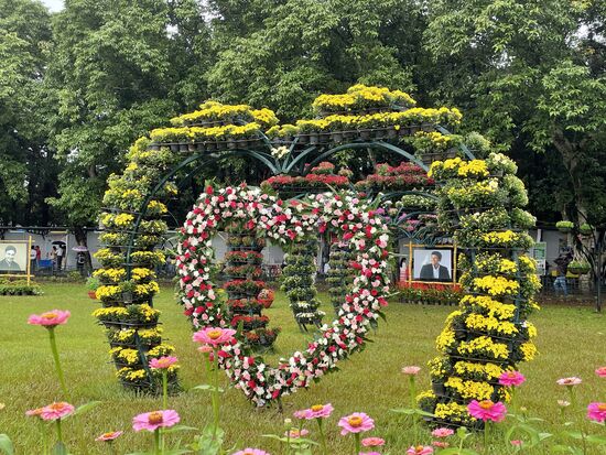 Das Herzenspalier hat auch noch ein Update bekommen...