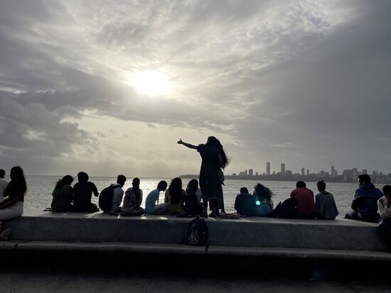 Kurz vor Sonnenuntergang