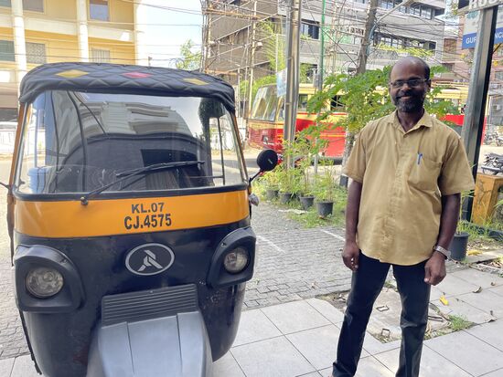 Ahmed, mein heutiger Fahrer