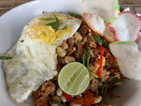 Nachtessen: Nasi Goreng