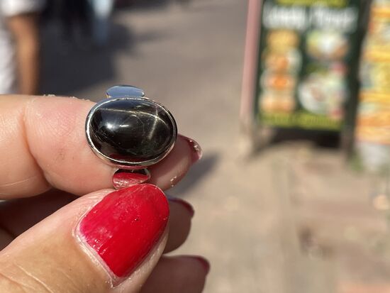 indian black star - indischer schwarzer Sterin