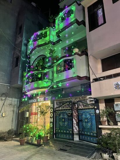 Meine Unterkunft ist fürs Diwali-Festival bereit