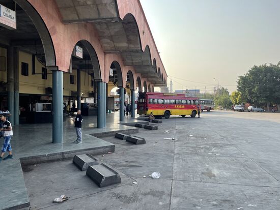 Busstation in Pathankot