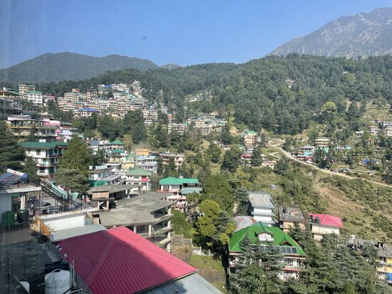 meine Aussicht vom Zimmer