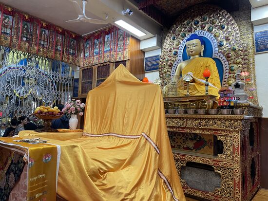 Der Thron des Dalai-Lama