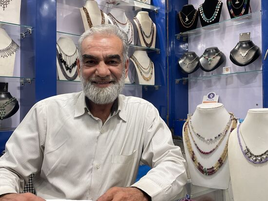 Gulam Nabi, ein Kashmiri