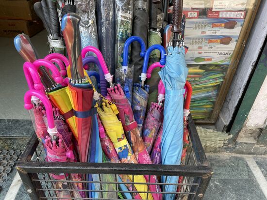 Ein Schirm könnte nächstens wieder zum Thema werden...