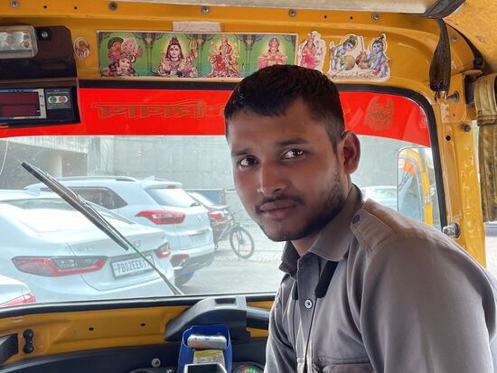 Sechin Kumar, mein Tuctuc-Fahrer