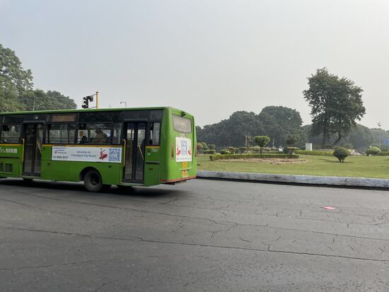 Ein seltenes Bild: ein Bus. Ob es einen Citybus gibt, konnte ich nicht abschliessend ergründen.