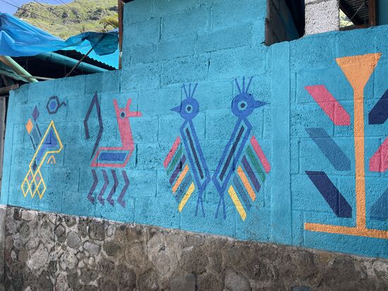 stilisierte Quetzales