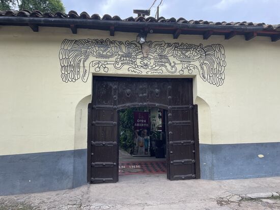 Ankunft im Mayan Inn