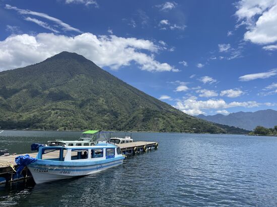 Ankunft Santiage Atitlan
