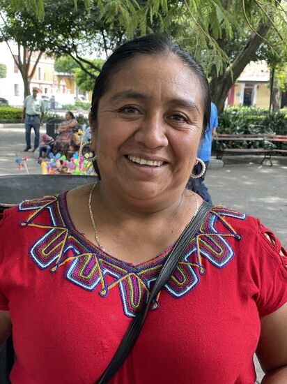 Ruth, die Verkäuferin