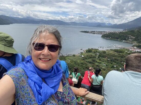 Etwas mitgenommen, aber froh, oben zu sein.