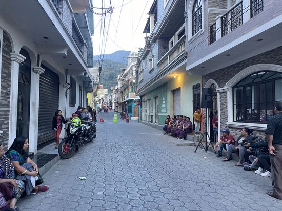 Hier ist jemand gestorben.