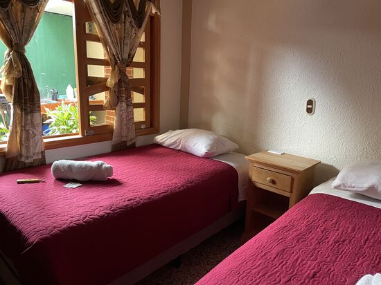 Mein Hotelzimmer in Panajachel