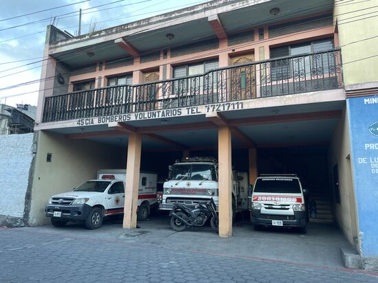 Die Feuerwehr ist einsatzbereit