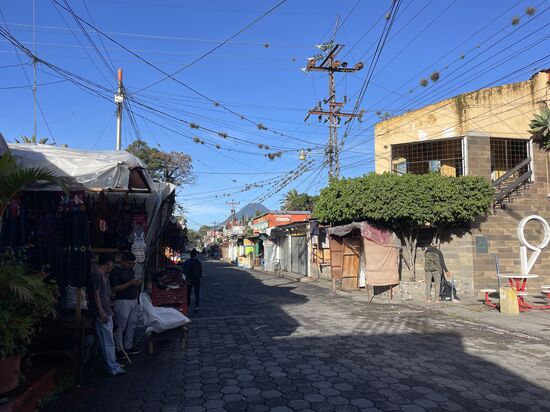 Morgens um 7.00 in Panajachel