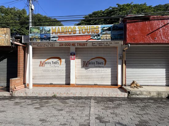 Marios Agentur, wo ich die Tour gebucht habe