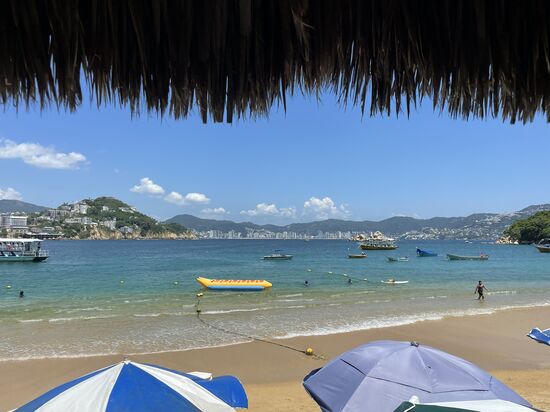 Das Bananenboot liegt bereit