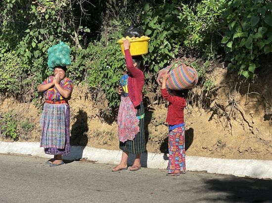 Auf dem Weg zum nahen Markt
