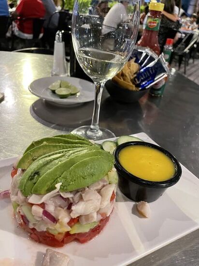 Ceviche einmal anders serviert