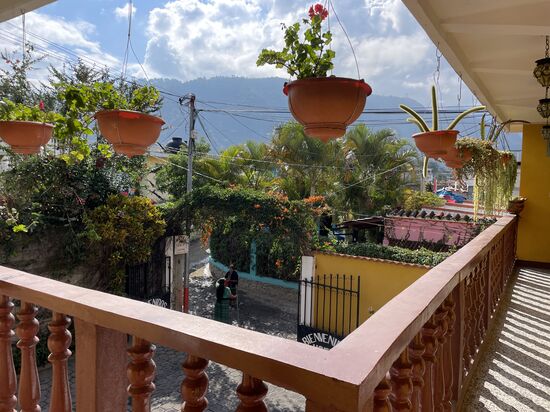 Blick von meinem Hotel - Sueno Real - echter Traum