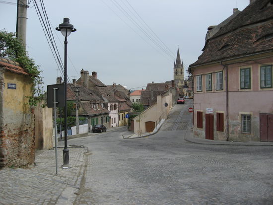 Strasse in Sibiu