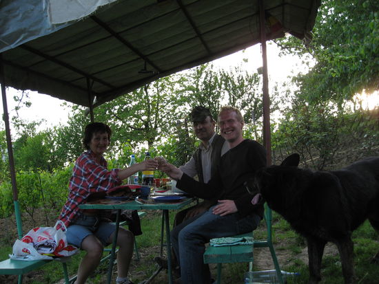 Das waren meinen lieben Gastgeber