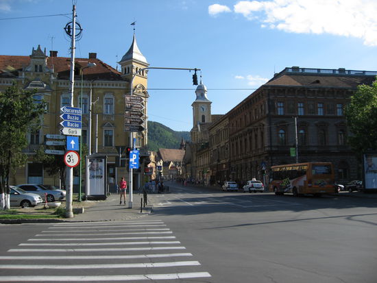 Strasse in Brasov