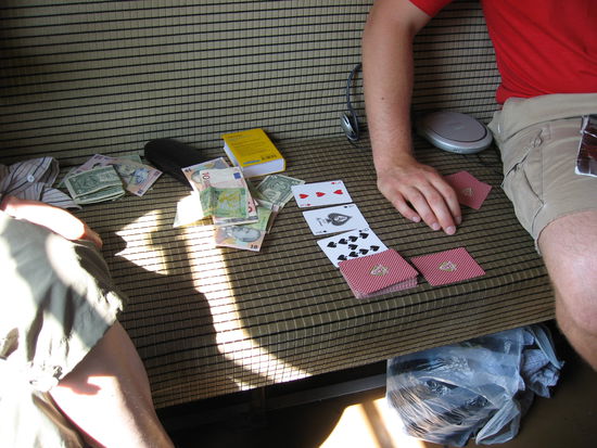 Poker macht die Sache spannend.