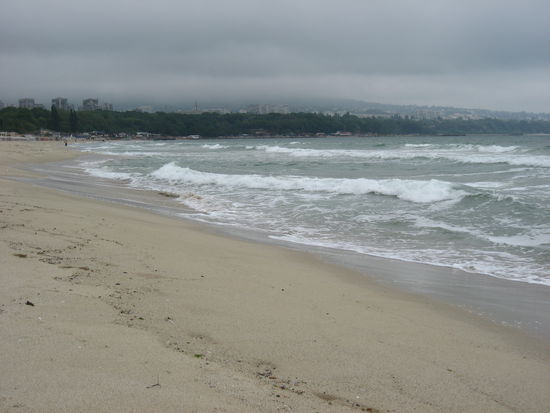 Das schwarze Meer (war zu kalt, um zu baden  )
