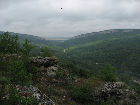 Aussicht waehrend der Wanderung