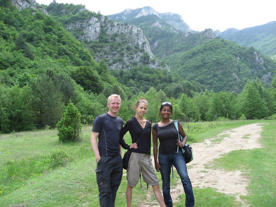 Unsere Wandertruppe - Joe steht hinter der Kamera