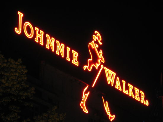 Der Tag geht, Johnnie Walker kommt!
