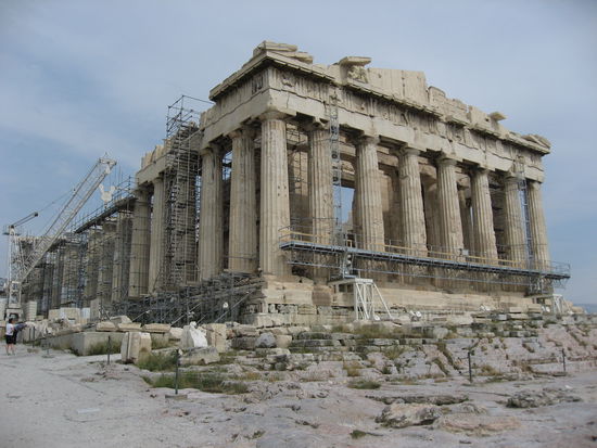 Das Parthenon.